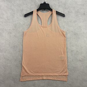 Nike Dri Fit Tank Top Womens Small Peach Racerback Sleeveless Active Top